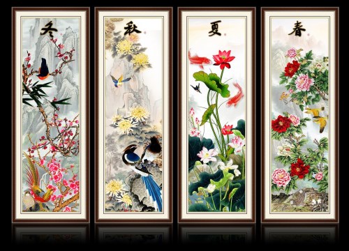客廳沙發(fā)背景墻掛什么裝飾畫好？四種常用裝飾畫推薦