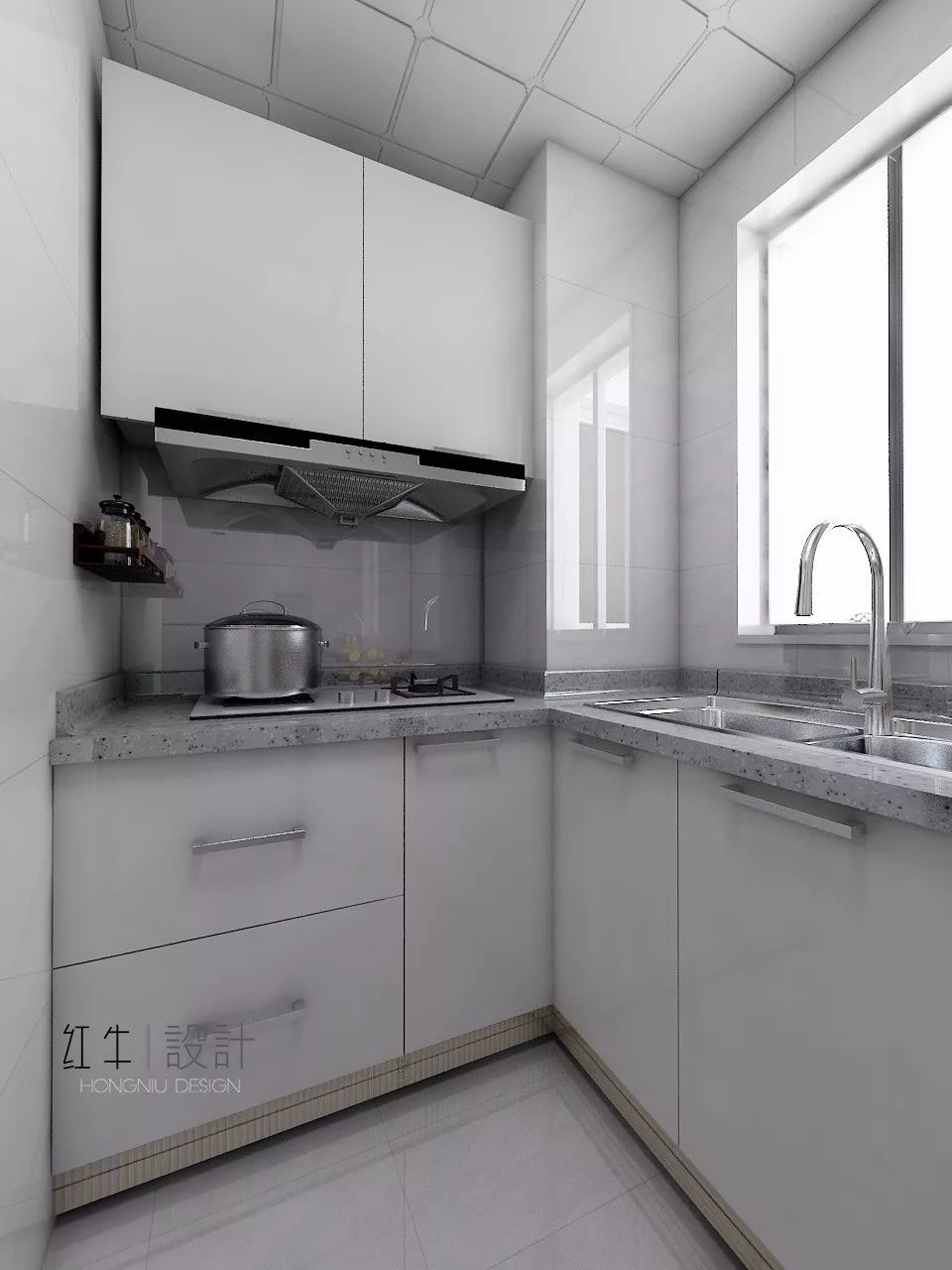 南京四季金輝90平米現(xiàn)代簡約風格裝修  跳躍色彩讓空間更靈動04