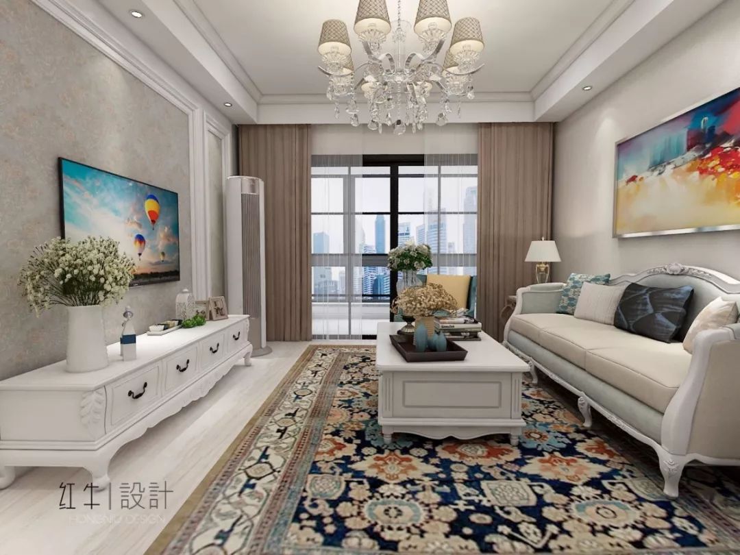 南京威尼斯水城115平米簡(jiǎn)歐風(fēng)格裝修 愜意又浪漫01