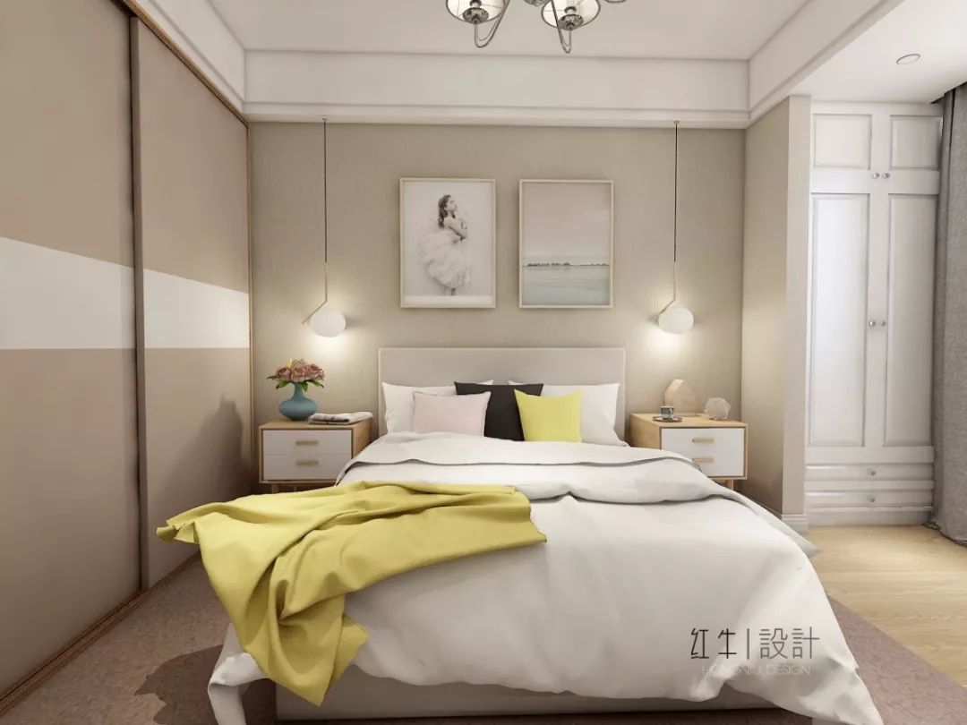 南京保利香檳國際126平米北歐風(fēng)格裝修 極致簡潔04