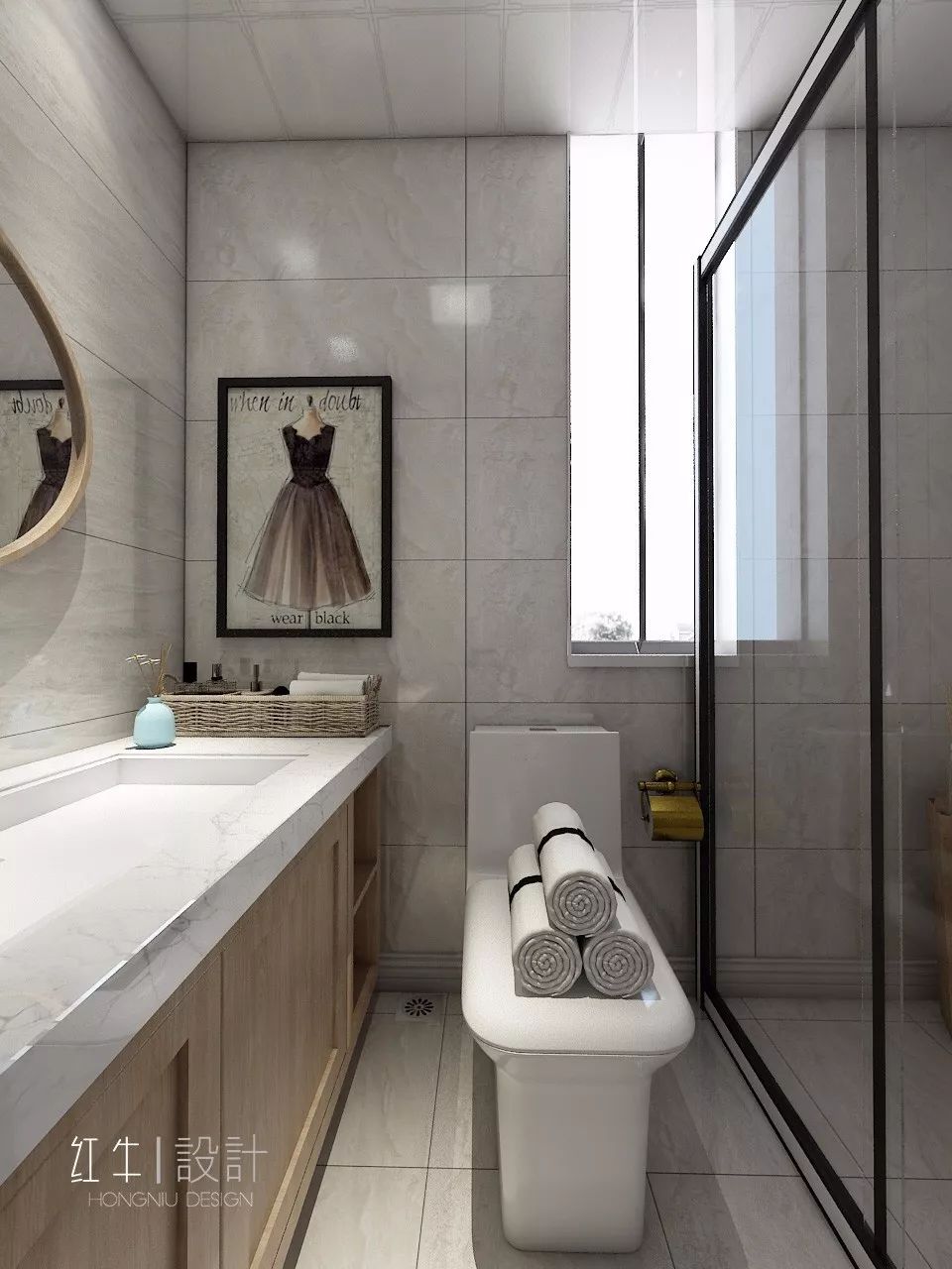 南京保利香檳國際126平米北歐風(fēng)格裝修 極致簡潔08