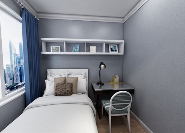 南京招商依云和府88平米現(xiàn)代簡約風(fēng)格裝修 冷暖中和06