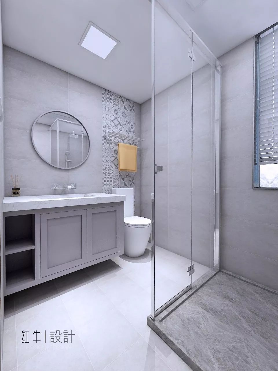 南京保利國際社區(qū)88平米現(xiàn)代簡約風(fēng)格裝修09衛(wèi)生間