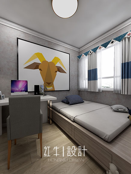 水印580_劉萍萍_南京市江寧區(qū)五礦瀾悅方山115㎡簡(jiǎn)約現(xiàn)代風(fēng)格裝修_小房間