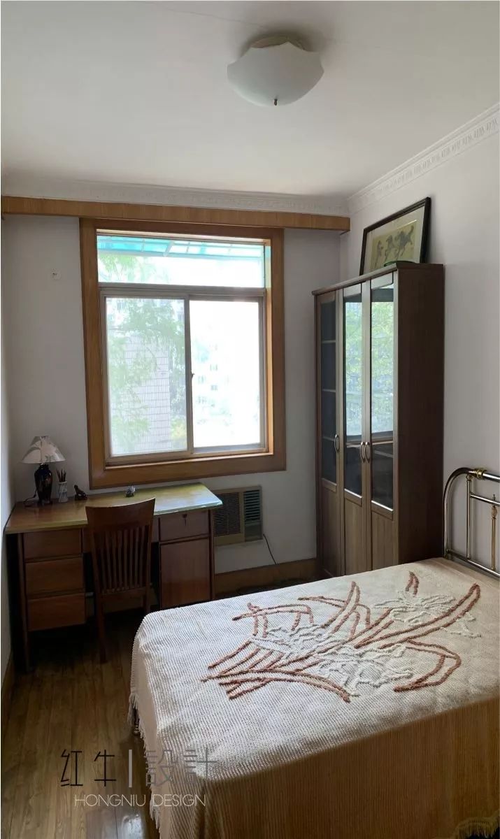 南京老房翻新--“能住”與“好住”之間，就差這點改變！05改造前_次臥室