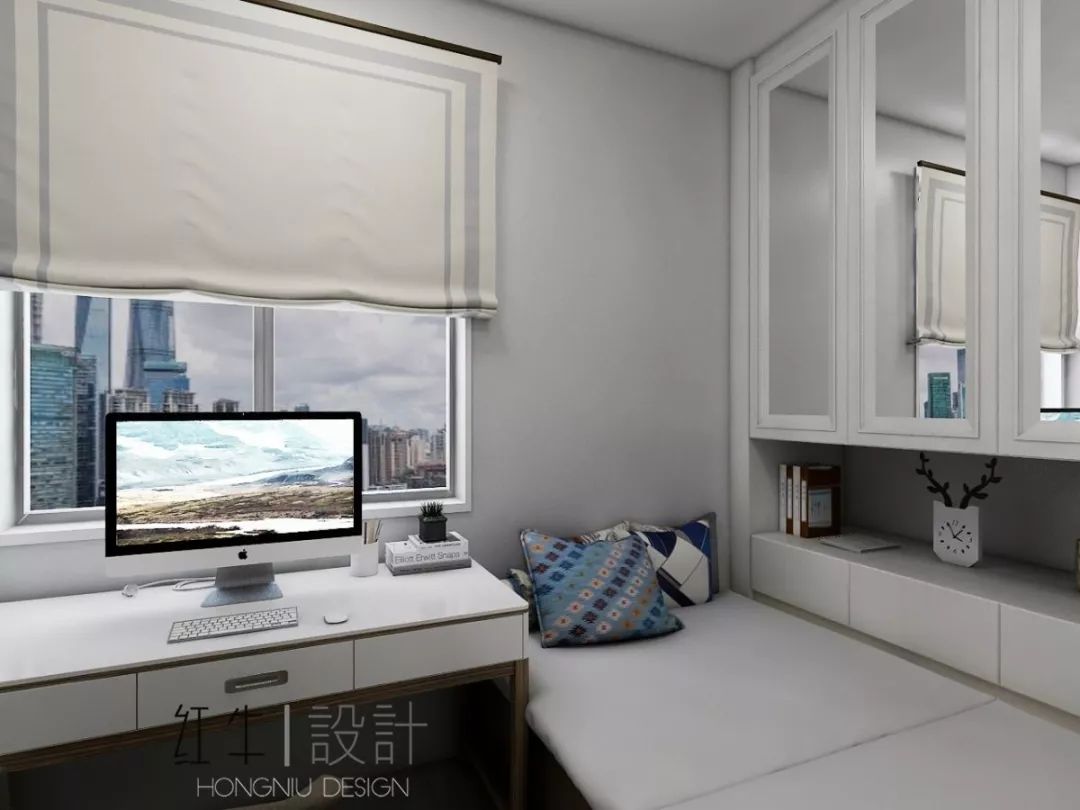 南京老房翻新--“能住”與“好住”之間，就差這點改變！16改造后_書房