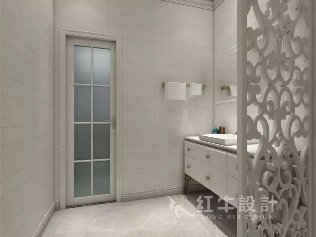南京老房翻新--即便少掉一個(gè)衛(wèi)生間，也要單獨(dú)的衣帽間！18仇美蓉_康盛花園115㎡輕奢風(fēng)格裝修效果圖_衛(wèi)生間