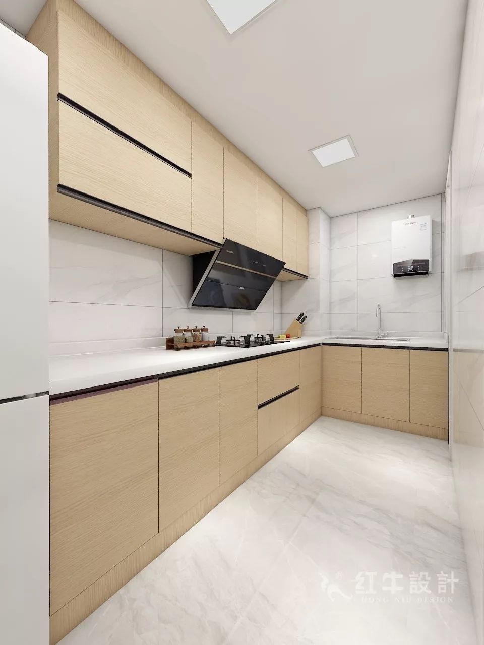 南京萬達(dá)茂99㎡北歐風(fēng)格--摒棄繁瑣的裝飾，打造簡(jiǎn)潔明亮的家居空間！06廚房