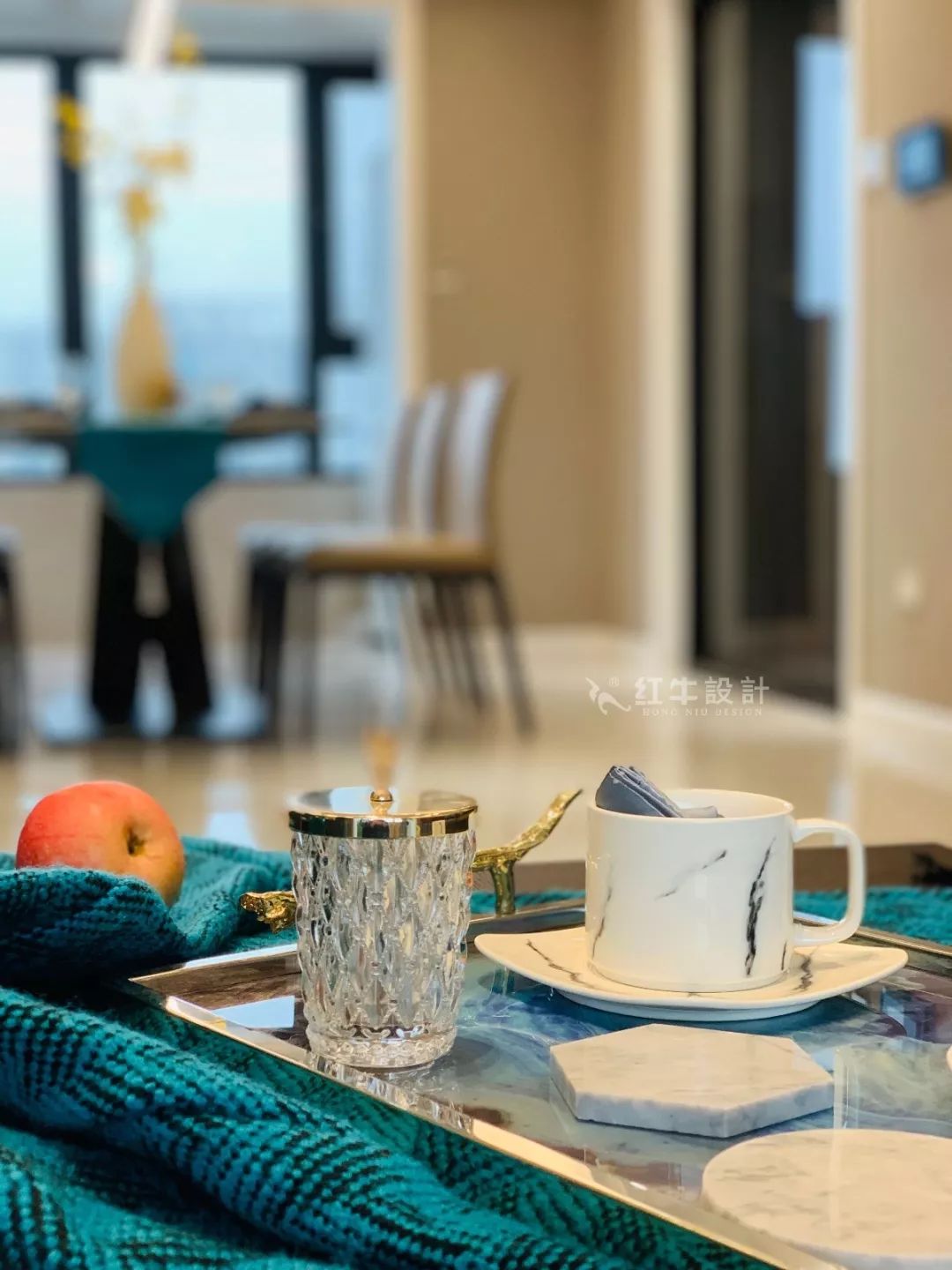 南京保利國際社區(qū)140㎡現(xiàn)代風(fēng)格--四室二廳大戶型，寬敞開闊又舒適！06客廳設(shè)計(jì)