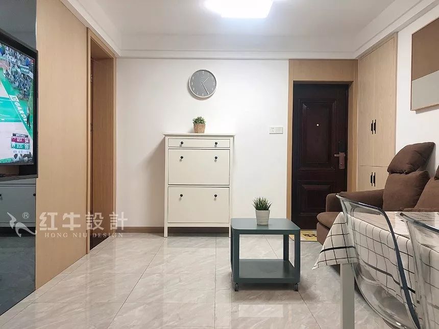 南京后宰門街75㎡北歐風格--美翻了的家庭小院02客餐廳設計