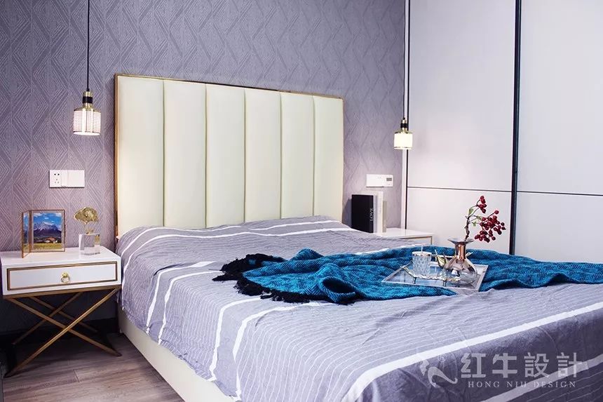 南京春江紫宸90㎡簡(jiǎn)約風(fēng)格--家有“小熊”08臥室設(shè)計(jì)