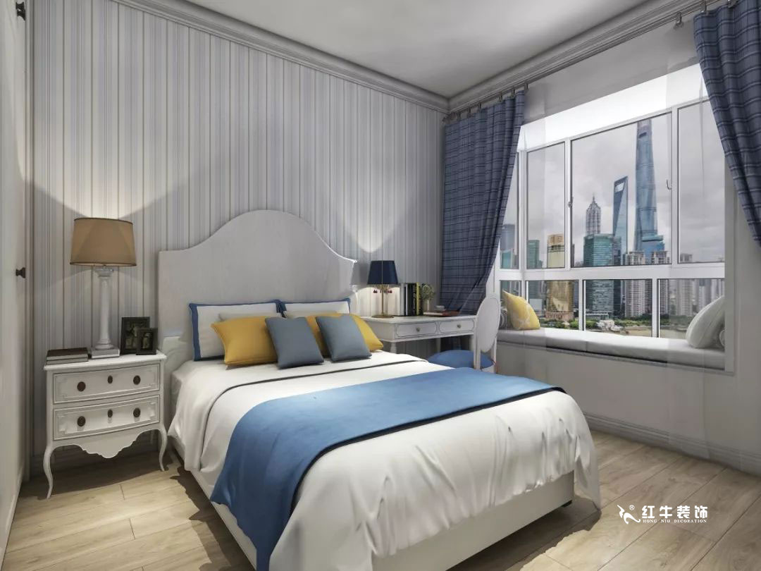 南京萬(wàn)科光明城市115㎡簡(jiǎn)美風(fēng)格--適合三代人的家居環(huán)境12兒童房設(shè)計(jì)+logo