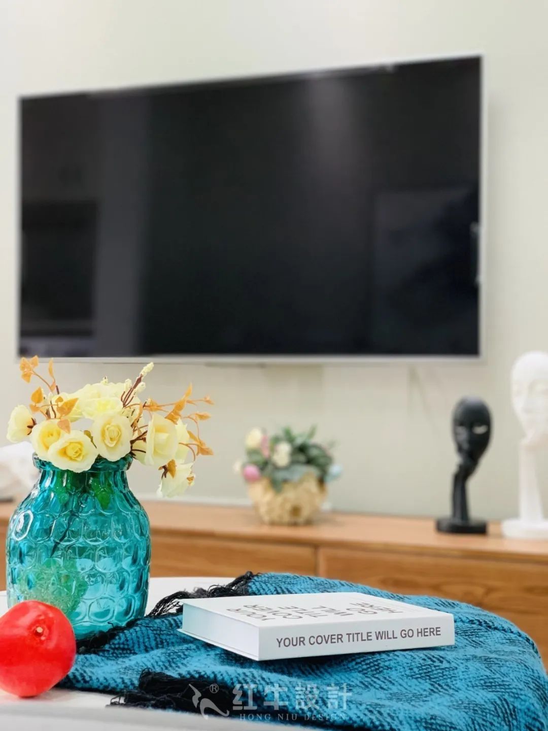 保利國(guó)際社區(qū)95㎡北歐風(fēng)格--記錄毛坯到美家的蛻變過(guò)程07實(shí)景效果_客廳