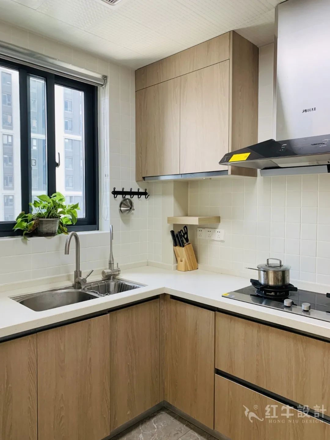 孟憲濤_保利國際社區(qū)115㎡現(xiàn)代北歐--簡潔明亮之家，一人獨居太愜意！12實景效果_廚房