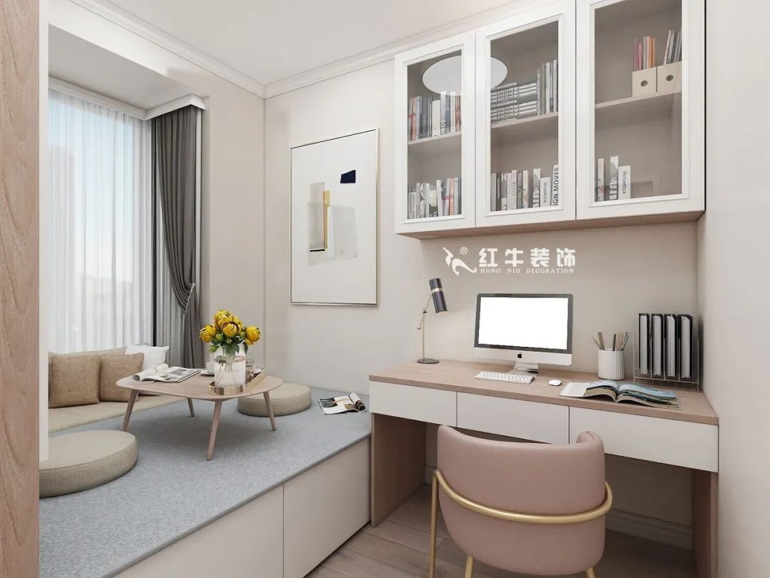 書房+榻榻米，10套案例，趕緊收藏~