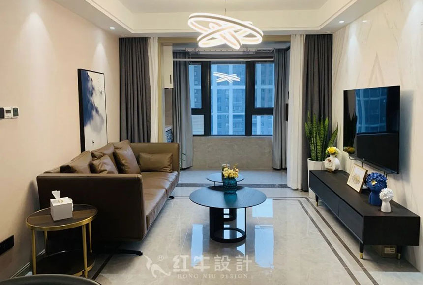 保利國際社區(qū)115㎡現(xiàn)代風(fēng)格--想現(xiàn)場參觀新裝好的房子嗎？這里就有哦！03劉小勇_保利國際社區(qū)-96㎡-現(xiàn)代風(fēng)格