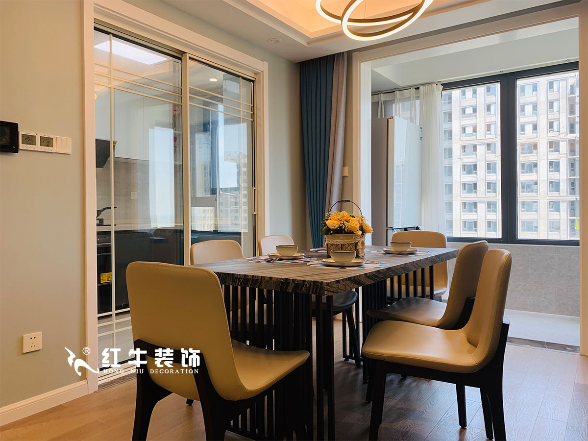 陸利民_保利國際社區(qū)3-2703-115㎡-現(xiàn)代風(fēng)格（3室2廳1廚2衛(wèi)2陽臺￥183429）06餐廳