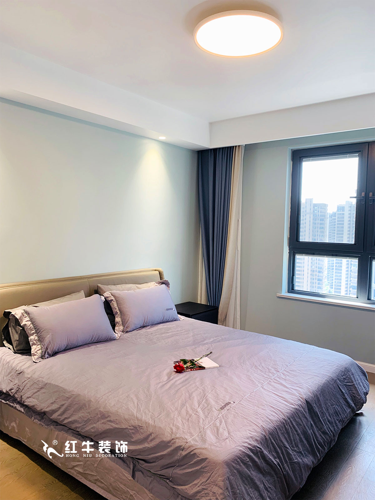 陸利民_保利國際社區(qū)3-2703-115㎡-現(xiàn)代風(fēng)格（3室2廳1廚2衛(wèi)2陽臺￥183429）11主臥室