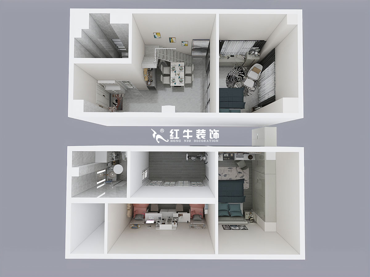 仇美蓉_時(shí)代天地廣場(chǎng)3號(hào)樓1606-35㎡復(fù)式-現(xiàn)代簡(jiǎn)約風(fēng)格00鳥瞰圖