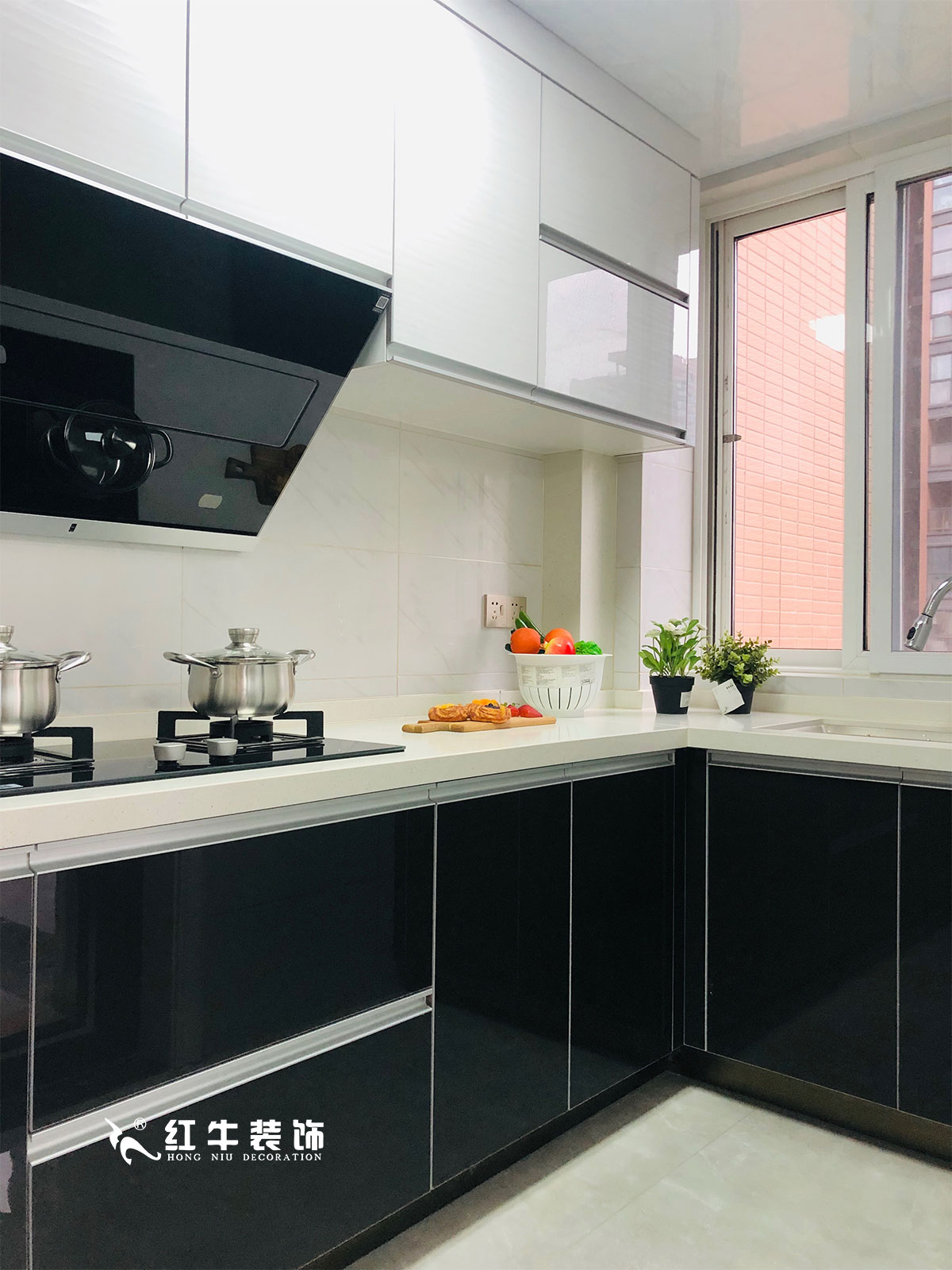 【實(shí)景案例】張智猿_紫金未來城-140㎡-美式輕奢風(fēng)格_全包20萬08廚房