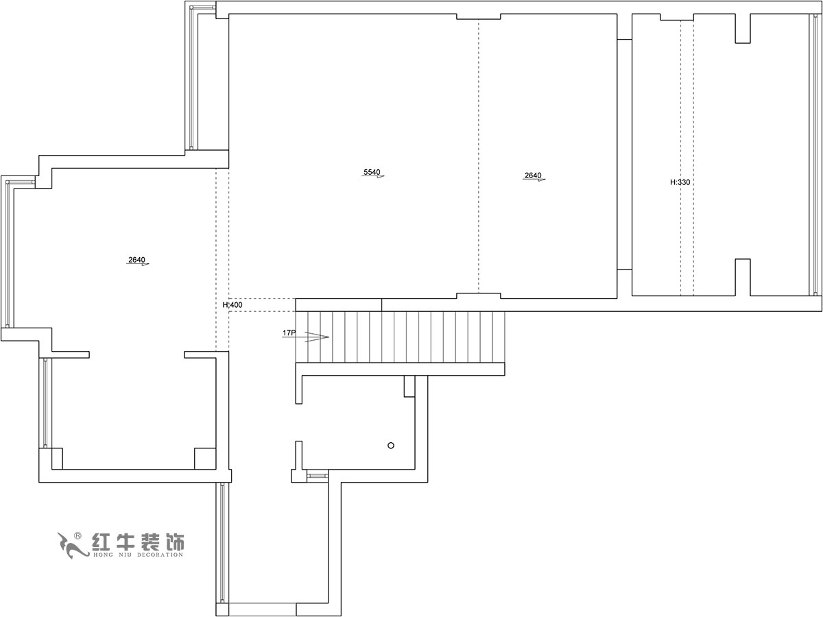 【實(shí)景案例】余瑋_棲園-200㎡-輕奢風(fēng)格_4室3廳3衛(wèi)（新房裝修）_全包35萬00_01一樓是日常休閑的活動(dòng)區(qū)域