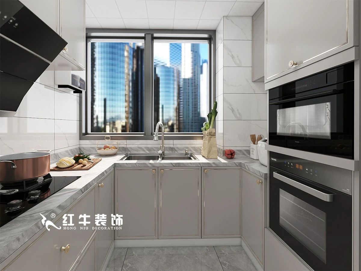 劉萍萍_仙龍灣山莊90㎡輕奢風格｜加入一點金屬線條，這個家高級又溫柔！07