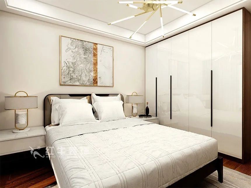 沙發(fā)不要靠墻，這樣設(shè)計(jì)才夠別致！（顧娟_東城水岸115㎡現(xiàn)代風(fēng)格_3室2廳1衛(wèi)_舊房裝修_全包17萬(wàn)）10