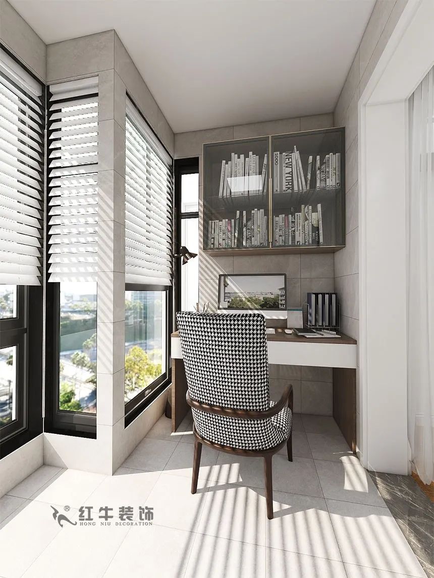 沙發(fā)不要靠墻，這樣設(shè)計(jì)才夠別致！（顧娟_東城水岸115㎡現(xiàn)代風(fēng)格_3室2廳1衛(wèi)_舊房裝修_全包17萬(wàn)）12