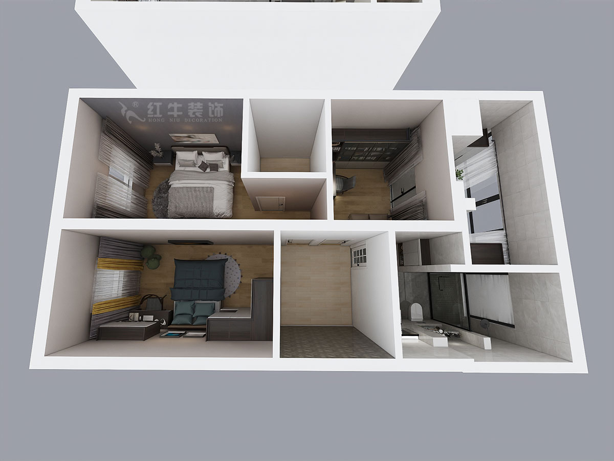 郭志成｜銀城千花溪3-505-130㎡-現(xiàn)代簡約風(fēng)格｜3室2廳2衛(wèi)｜新房裝修｜定制家￥195986｜全包19