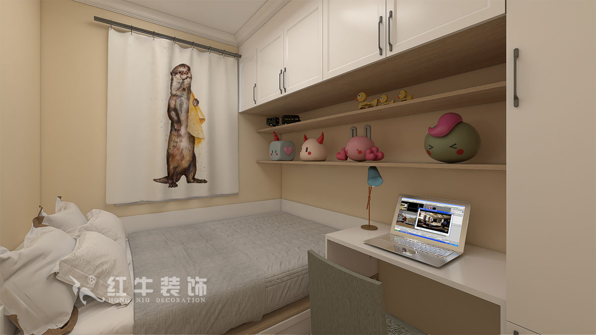 朱明琪｜御道嘉庭8-110-82㎡-現(xiàn)代簡(jiǎn)約風(fēng)格｜2室2廳1衛(wèi)｜新房裝修｜定制家￥123516｜全包12萬(wàn)｜05次臥