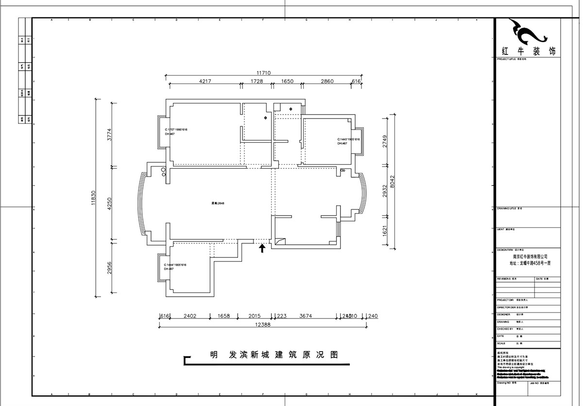 魏明花|明發(fā)濱江新城240-1-802-118㎡-現(xiàn)代簡約風格|3室2廳2衛(wèi)|二手房裝修|定制家¥183000|全包18