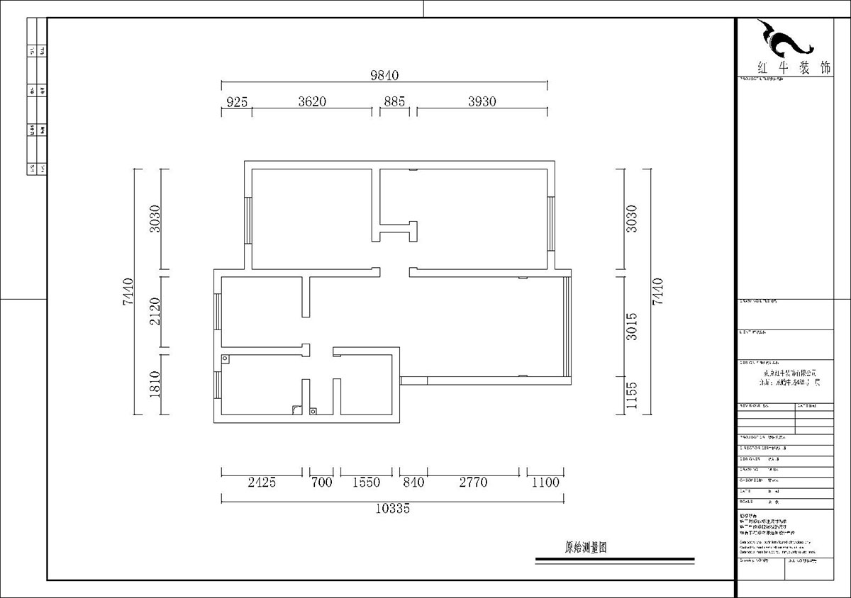 熊皓宇|四方新村二村1-2-403-75㎡-現(xiàn)代風(fēng)格|3室1廳1衛(wèi)|老房改造裝修|定制家¥114000|全包11萬|00_01原始測(cè)量圖