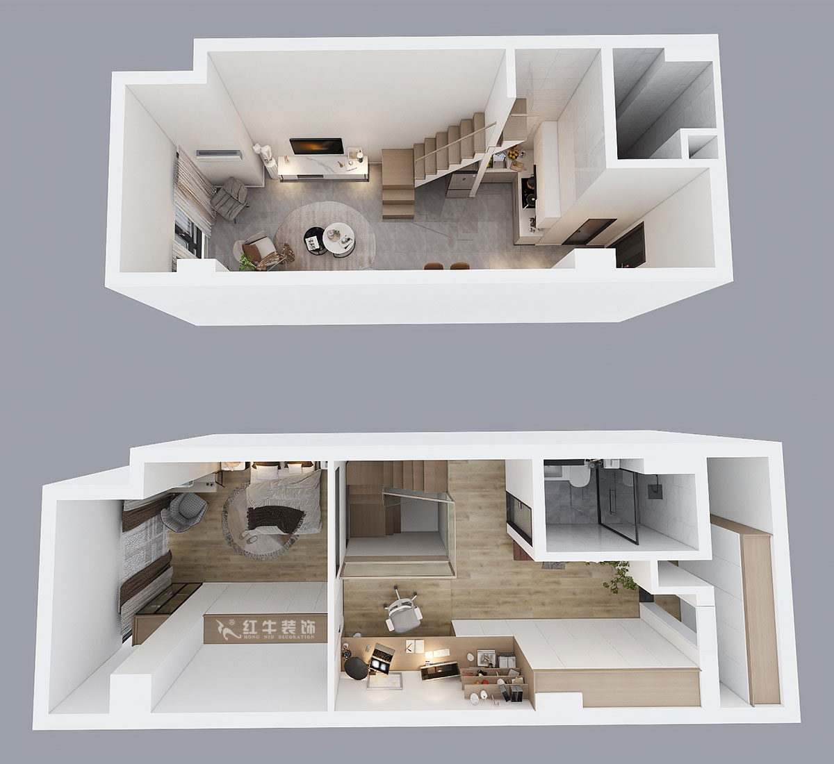 劉小勇｜瑞鑫蘭庭綜合樓1927-90㎡-現(xiàn)代簡約風(fēng)格｜2室1廳2衛(wèi)｜老房裝修｜定制家｜全包11