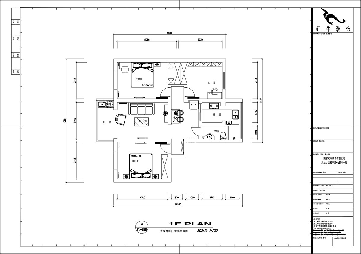 魏明花|五條巷3號502室-98㎡-現(xiàn)代簡約風格|3室2廳1衛(wèi)|二手房裝修|定制家¥135762|全包13萬|00_02五條巷平面布置圖