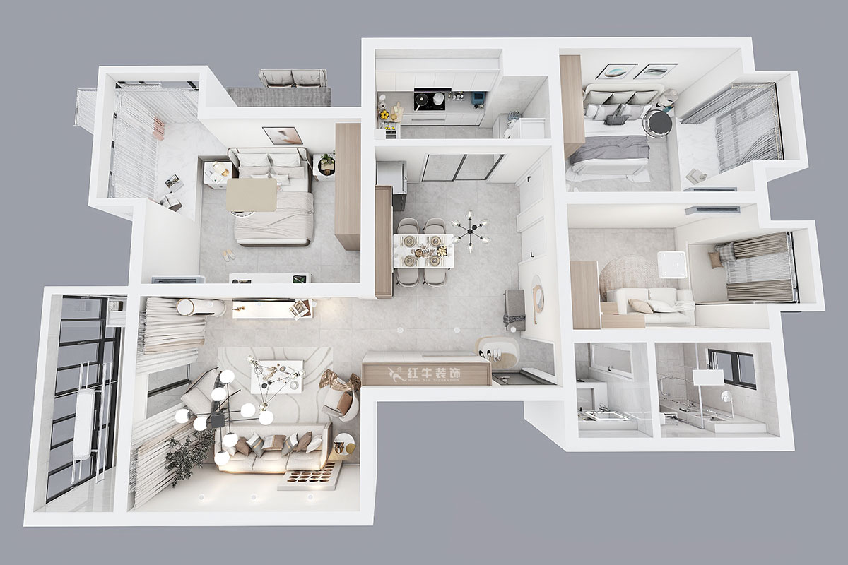 劉小勇|瑞鑫蘭庭3-706-112㎡-現(xiàn)代簡(jiǎn)約風(fēng)格|3室2廳1衛(wèi)|老房裝修|定制家|全包15