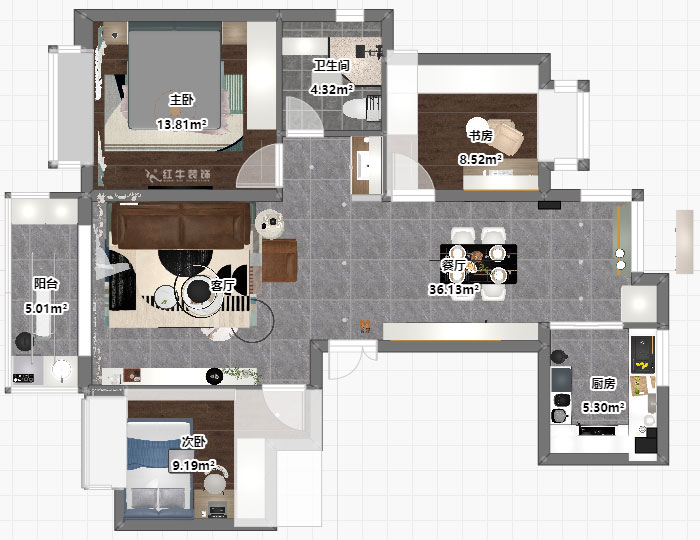 劉萍萍|恒大林溪郡15-604-108㎡-現(xiàn)代簡約風(fēng)格|3室2廳1衛(wèi)|老房裝修|定制家|全包13