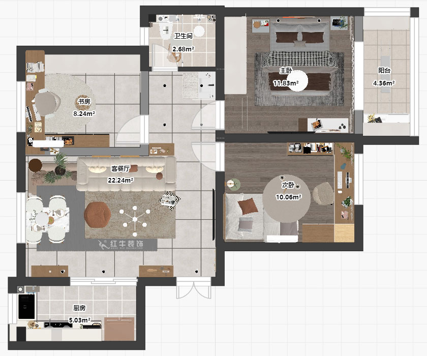 賈庭|寧康苑24-301-78㎡-現(xiàn)代風(fēng)格|3室1廳1廚1衛(wèi)|老房裝修|定制家|全包11
