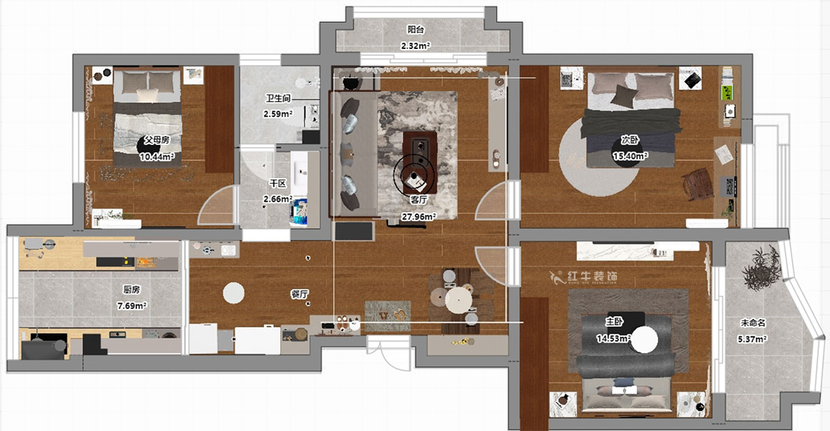 賈庭|石城家園5-501-101㎡-新中式風(fēng)格|2室2廳1廚1衛(wèi)|老房裝修|定制家|全包13