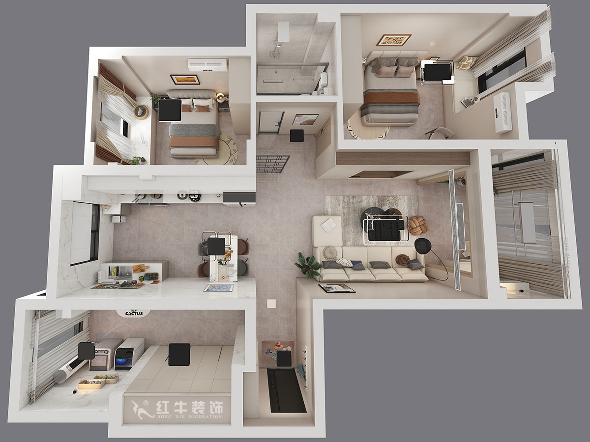 孟憲濤|碧桂園鳳凰城翰林灣9-304-120㎡-現(xiàn)代簡約風(fēng)格|3室2廳1衛(wèi)|新房裝修|定制家|全包16