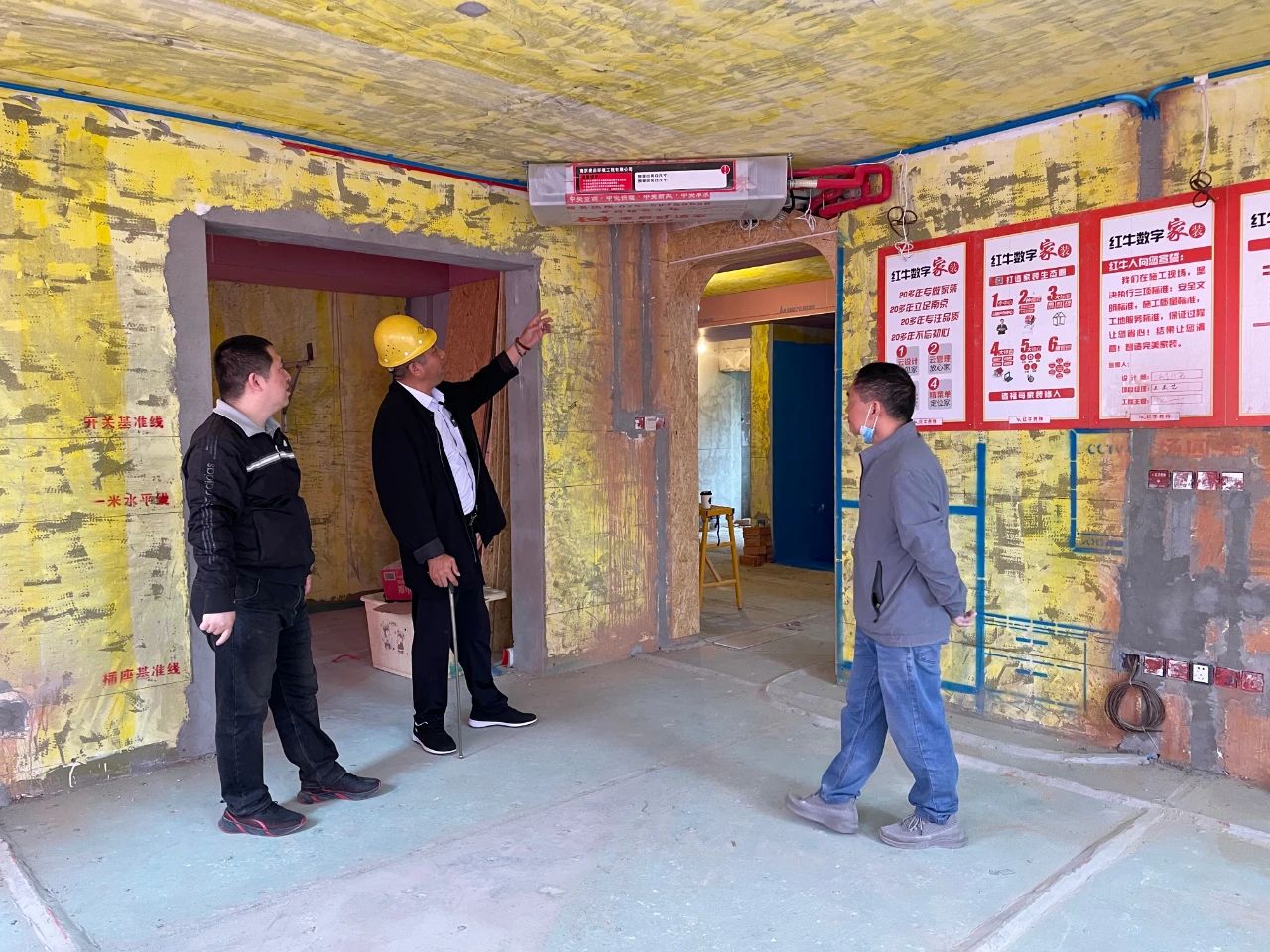 工程總監(jiān)帶隊突擊巡檢，精益求精