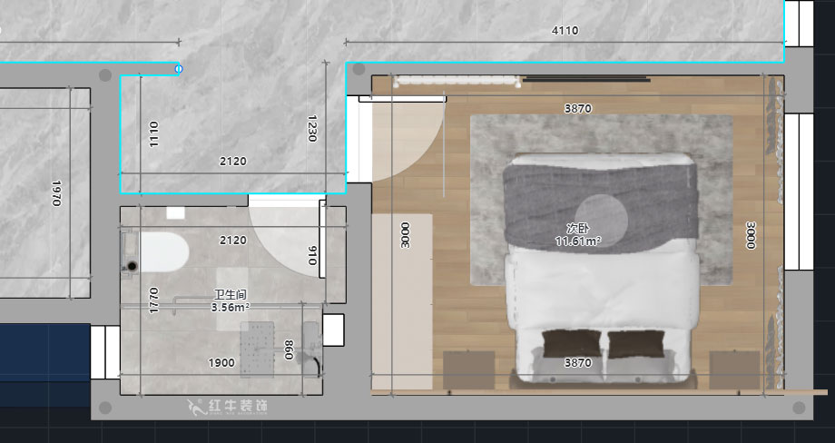 郭志成｜銀城藍溪郡19-102-300㎡-現(xiàn)代簡約風格｜聯(lián)排別墅｜5室2廳1廚4衛(wèi)｜毛坯裝修｜定制家｜全包31