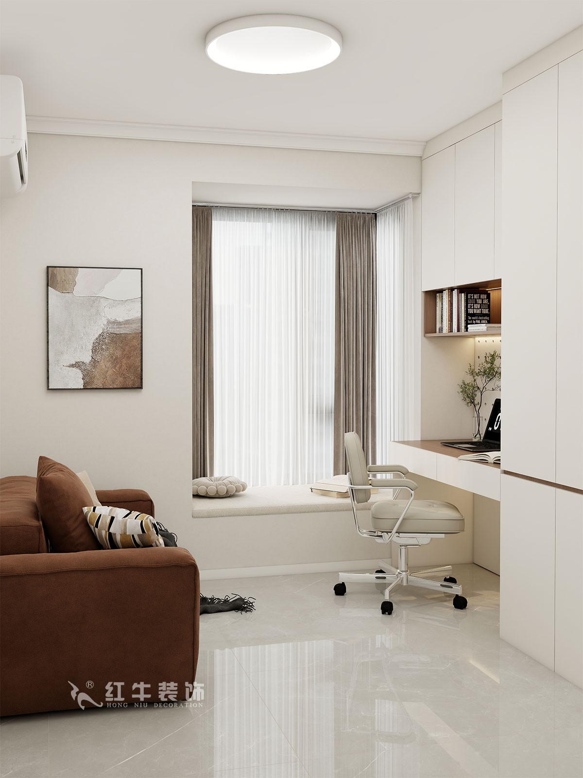 南京115㎡現(xiàn)代簡約風(fēng)裝修，每一處都將“實(shí)用”和“顏值”完美兼容！