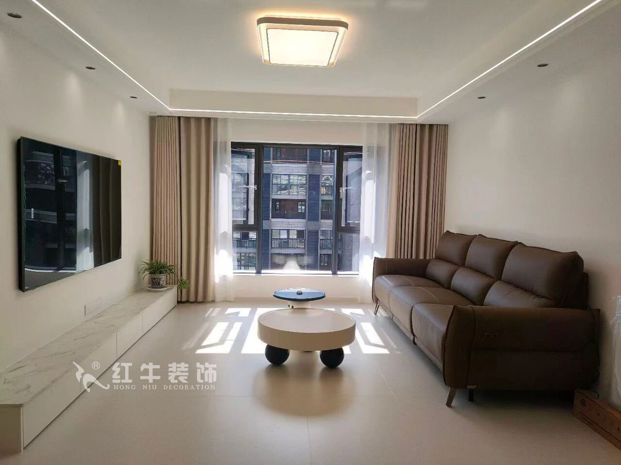 【實(shí)景落地】南京148㎡婚房裝修，實(shí)景比效果還驚艷，又一戶理想家完美交付！03實(shí)景圖1280x960