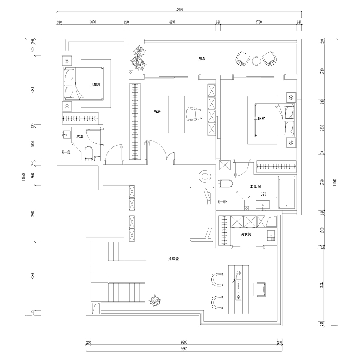 1200劉曉芳｜高淳中交榮域花園D區(qū)23-602-260㎡-中古風(fēng)格｜躍層｜7室2廳4衛(wèi)｜新房裝修｜半包17